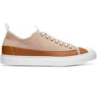 Zelli Italia Zelli Italia 65-360-TPE LANDO Sueded Calfskin Sneaker Taupe
