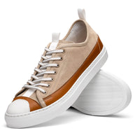 Zelli Italia Zelli Italia 65-360-TPE LANDO Sueded Calfskin Sneaker Taupe