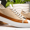 Zelli Italia Zelli Italia 65-360-TPE LANDO Sueded Calfskin Sneaker Taupe