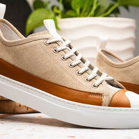 Zelli Italia Zelli Italia 65-360-TPE LANDO Sueded Calfskin Sneaker Taupe