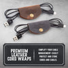 Leather Cord Wraps / Cable Organizers Main Street Forge