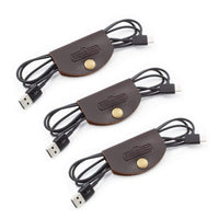 Leather Cord Wraps / Cable Organizers Main Street Forge