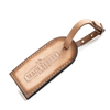 Full Grain Leather Luggage Tag Main Street Forge