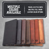 Leather Passport Holder / Field Notes Cover Main Street Forge
