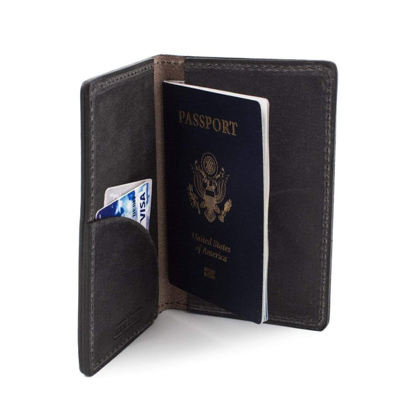 Leather Passport Holder / Field Notes Cover Main Street Forge