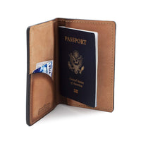 Leather Passport Holder / Field Notes Cover Main Street Forge