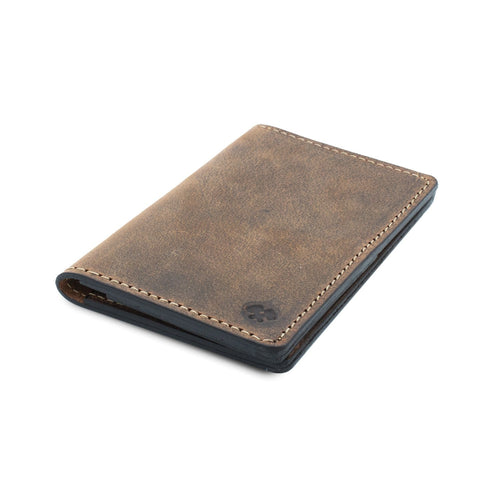 Leather Passport Holder / Field Notes Cover Main Street Forge