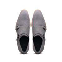 Zelli Italia Zelli Italia 56-105-GRY LEGERRA Sueded Goatskin Monkstrap Grey