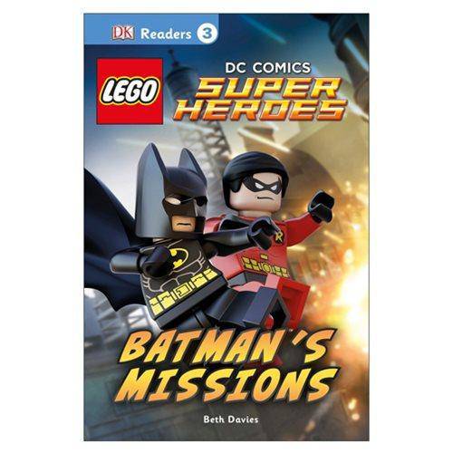 ToyShnip LEGO DC Comics Batman's Missions DK Readers 3 Hardcover Book