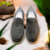 Zelli Italia 16-621-GRY LIVORNO Sueded Italian Goatskin Loafer Grey