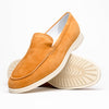 Zelli Italia 16-621-CGN LIVORNO Sueded Italian Goatskin Loafer Cognac