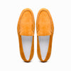 Zelli Italia 16-621-CGN LIVORNO Sueded Italian Goatskin Loafer Cognac