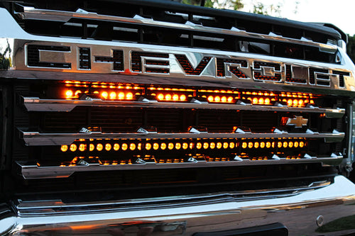 2020+ Chevrolet Silverado 2500/3500HD Dual 40s Light Bars M&R Automotive