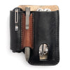Leather EDC Pouch - Belt clip Multitool, Flashlight & Pen Sheath Main Street Forge
