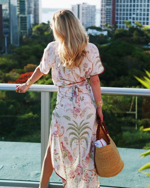 Baliawear Baliawear Reversible Wrap Skirt - Marbella