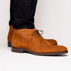 Zelli Italia 46-592-TOB MARCO Suede Calfskin Chukka Boot, Tobacco