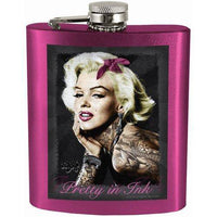 ToyShnip ToyShnip Marilyn Monroe Pretty in Ink 7oz. Hip Flask