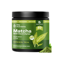 Matcha Powder with Electrolytes Key Nutrients