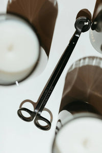 Matte Black Wick Trimmer The Roosevelts Candle Co.