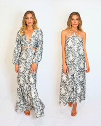 Baliawear Baliawear Attachable Skirt to Dress - French Toile