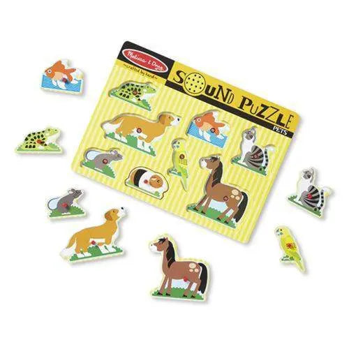 ToyShnip ToyShnip Melissa & Doug -Pets Sound Puzzle