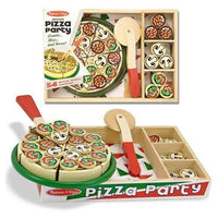 ToyShnip ToyShnip Melissa & Doug - Pizza Party Wooden Pizza Set