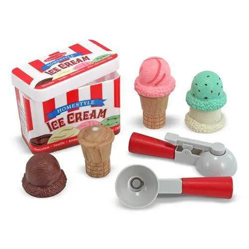 ToyShnip Melissa & Doug - Scoop and Stack Ice Cream Cone Playset