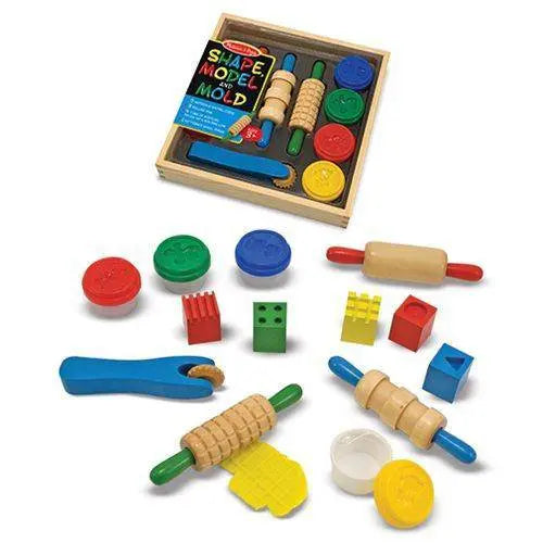 ToyShnip ToyShnip Melissa & Doug - Shape, Model And Mold Clay Set