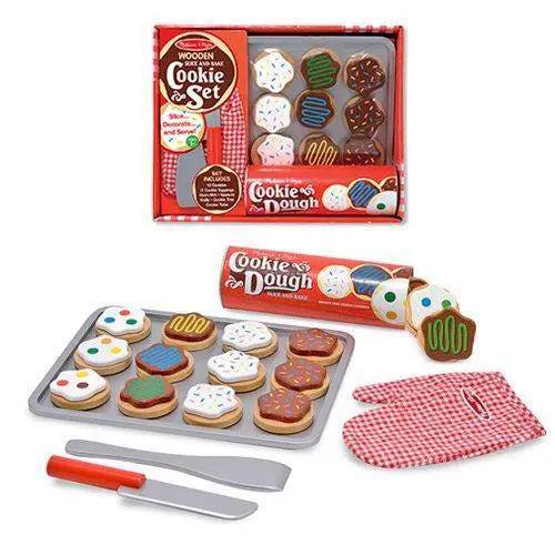 ToyShnip Melissa & Doug - Slice and Bake Cookie Set Wooden Food Playset