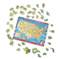 ToyShnip ToyShnip Melissa & Doug - U.S.A. Map Sound Puzzle