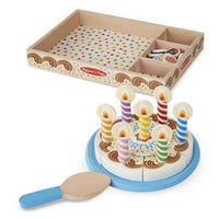 ToyShnip ToyShnip Melissa & Doug - Wooden Birthday Cake
