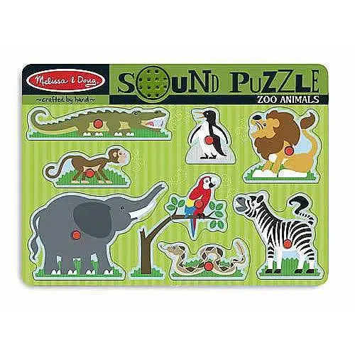 ToyShnip ToyShnip Melissa & Doug-Zoo Animals Sound Puzzle