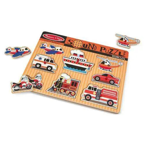 ToyShnip ToyShnip Mellisa & Doug- Vehicles Sound Puzzle