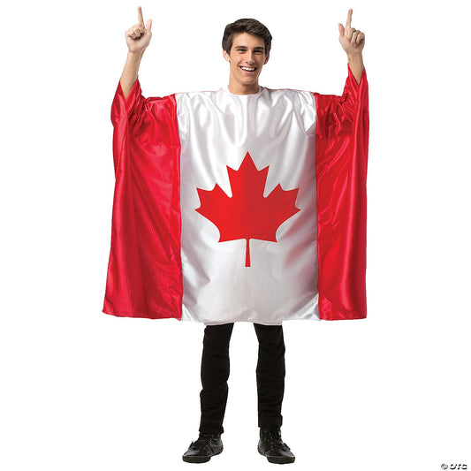 Adult Men's Canada Flag Tunic The Costume Emporium