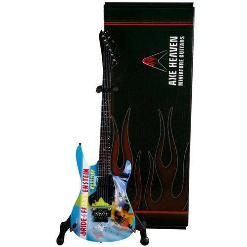 ToyShnip Metallica Kirk Hammet Bride of Frankenstein Miniature Guitar Replica