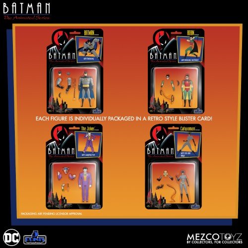 ToyShnip Mezco Toyz DC Batman The Animated Series 5 Points Action Figure -