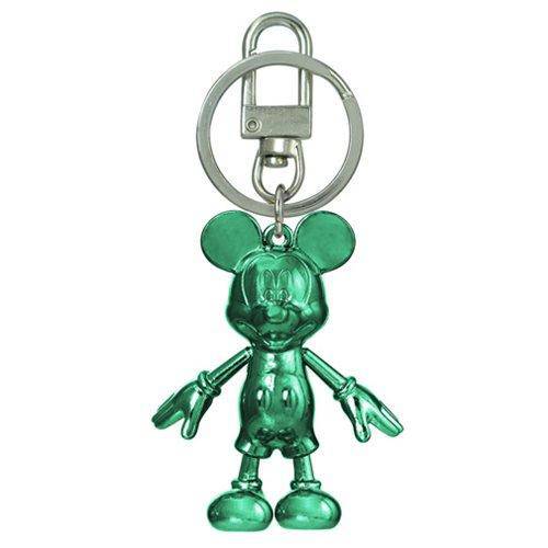 ToyShnip ToyShnip Mickey Mouse May Emerald Pewter Dangle Key Chain