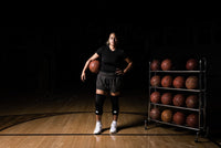 Mid-Length Padded Knee Sleeve - Black Cumulus Sport