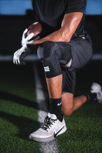 Mid-Length Padded Knee Sleeve - Black Cumulus Sport