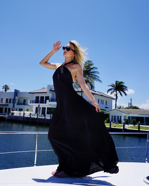 Baliawear Baliawear Monaco Maxi Dress - Plisse