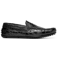 Zelli Italia Zelli Italia 31-103-BKM MONZA Crocodile Driver, Black