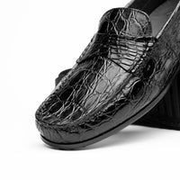 Zelli Italia Zelli Italia 31-103-BKM MONZA Crocodile Driver, Black
