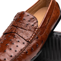 Zelli Italia Zelli Italia 33-100-BDY MONZA Ostrich Quill Driver, Brandy