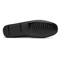 Zelli Italia 36-300-BLK MONZA Sueded Italian Calfskin Driver Black / Chestnut