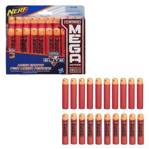 ToyShnip ToyShnip Nerf N-Strike Elite Mega Dart Refill 20-Pack