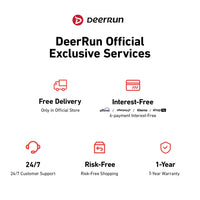DeerRun X20 Treadmill with 15% Auto Incline Full Running Deck Treadmill | 400 lbs, 11.3 mph