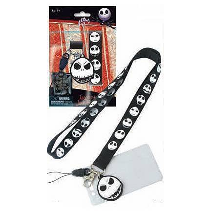 ToyShnip Nightmare Before Christmas Jack Skellington Lanyard
