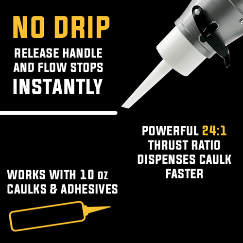 SILIGUN™ PRO Compact 24:1 Caulking Gun - Nozzle Kit SILIGUN™
