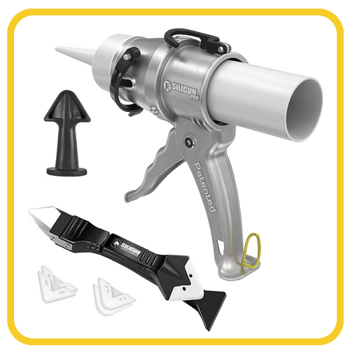 SILIGUN™ PRO Compact 24:1 Caulking Gun - Complete Kit SILIGUN™