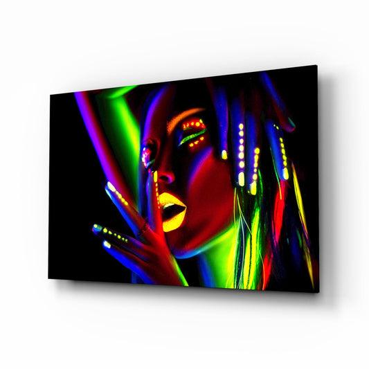 Insigneart USA Insigneart USA Female Portrait 28 Glass Wall Art